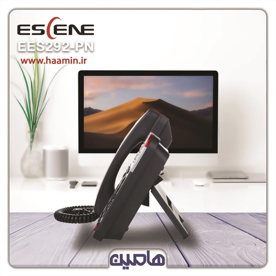 گوشی تلفن دیجیتال ایسن IP-ESCENE مدل GS292-PN