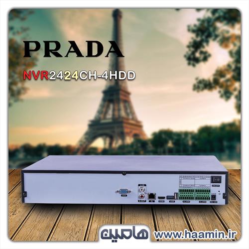 دستگاه ضبط تصویر 24 کانال پرادا مدل NVR-2424 Prada-24Ch-4HDD
