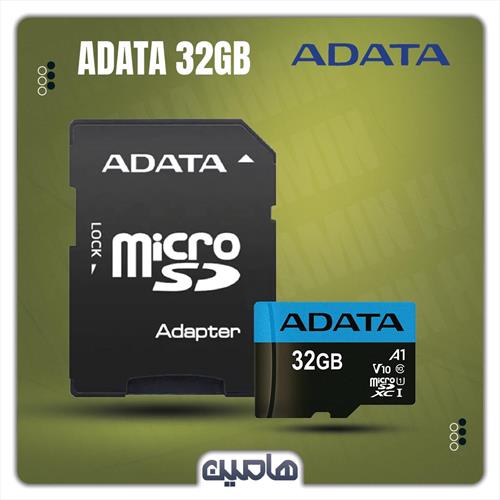 کارت حافظه microSDHC ای دیتا مدل Premier V10 A1 کلاس 10 استاندارد UHS-I سرعت 100MBps ظرفیت 32 گیگابایت