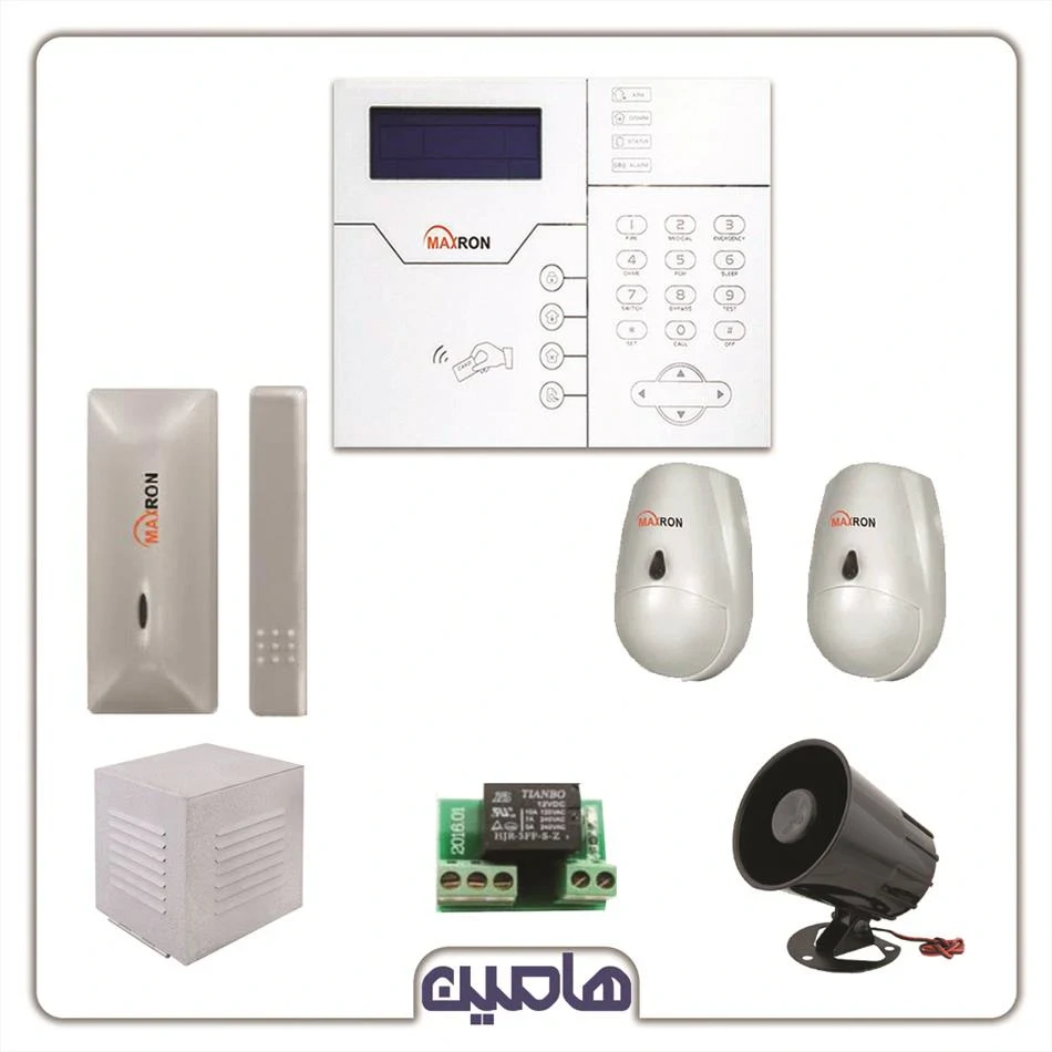 پکیج کامل دزدگیر هوشمند مکسرون به همراه 3 سنسور