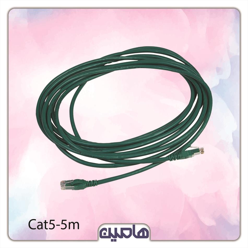 کابل شبکه 5 متری CAT6