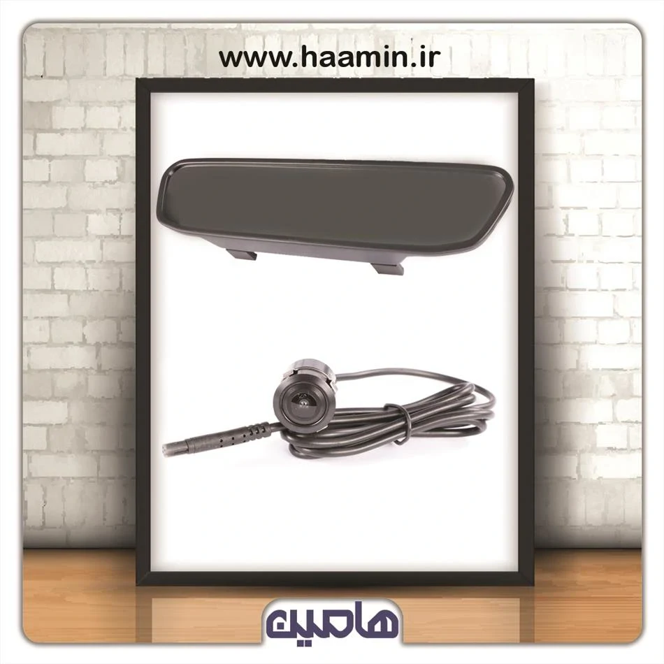 مانیتور  آینه ای 4/3 اینچ به همراه دوربین 