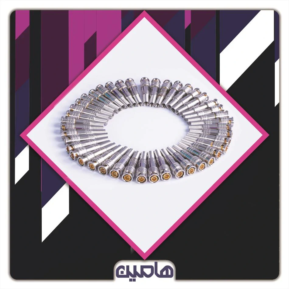 فیش BNC پیچی (بسته 100 عددی)