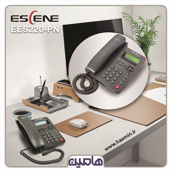 گوشی تلفن دیجیتال IP-ESCENE مدل ES220-PN