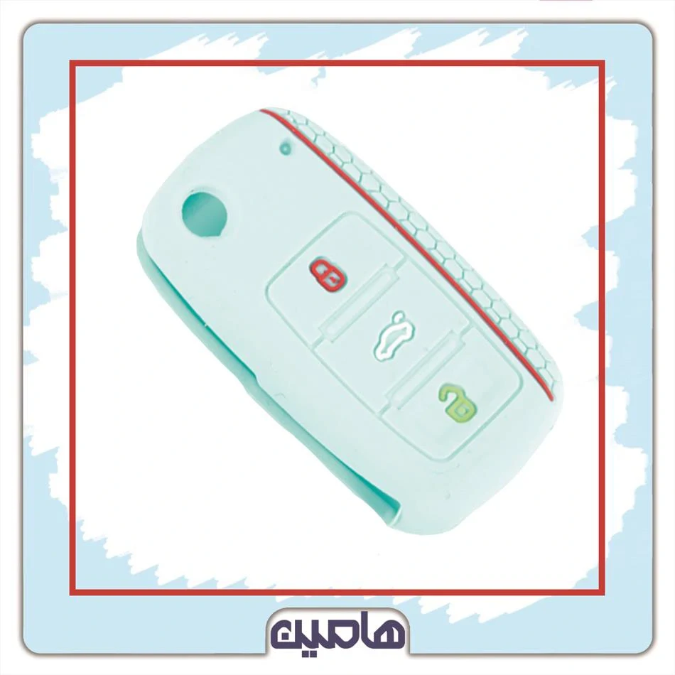 کیف سیلیکونی سمند تاشو سه دکمه