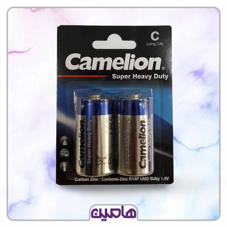 باتری سایز متوسط Super Heavy Duty کملیون R14P-SP2B 