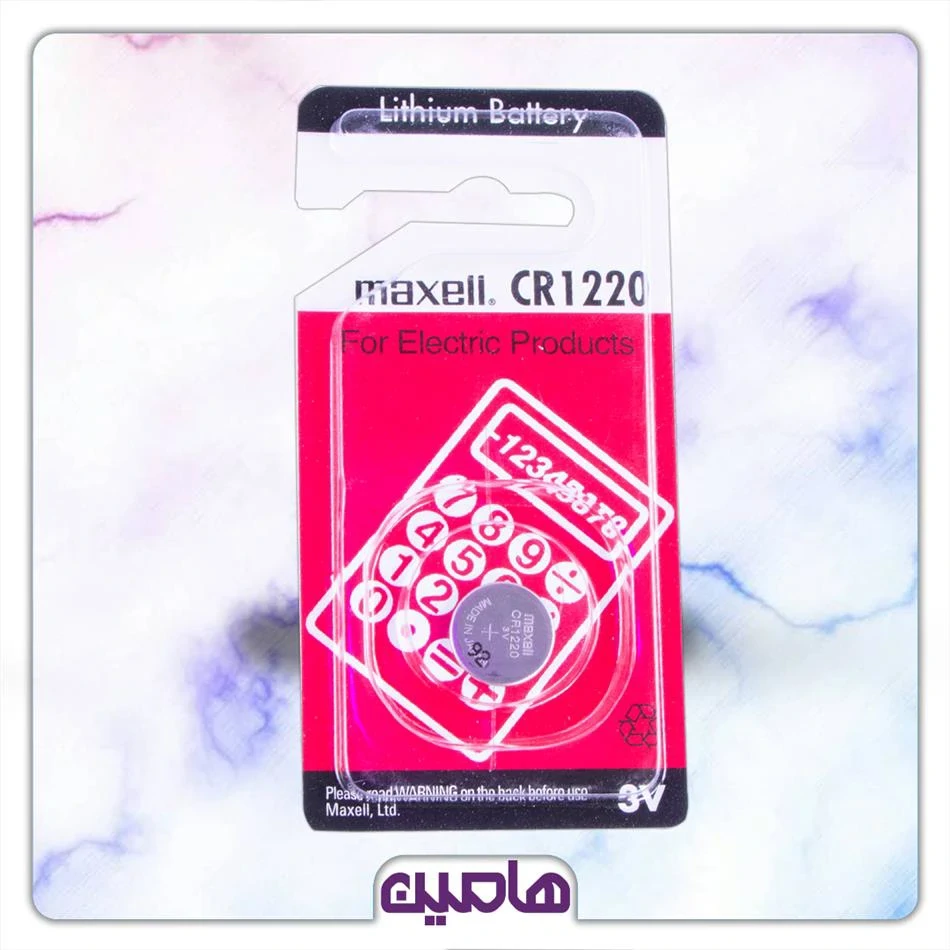 باتری سکه ای مکسل  1220 MAXELL