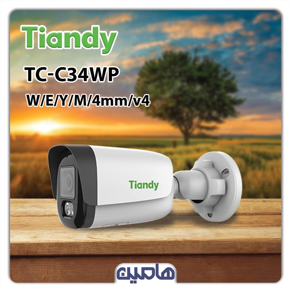 دوربین مداربسته تحت شبکه 4 مگاپیکسل تیاندی مدل TC-C34WP   