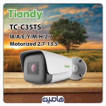 دوربین مداربسته تحت شبکه 5 مگاپیکسل تیاندی مدل TC-C35TS با لنز موتورایز 13.5-2.7 