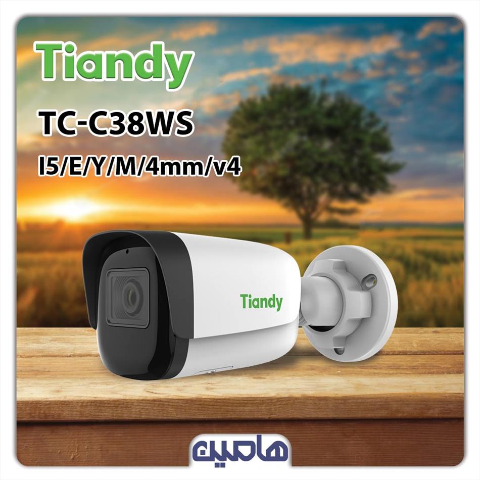 دوربین مداربسته تحت شبکه 8 مگاپیکسل تیاندی مدل TC-C38WS