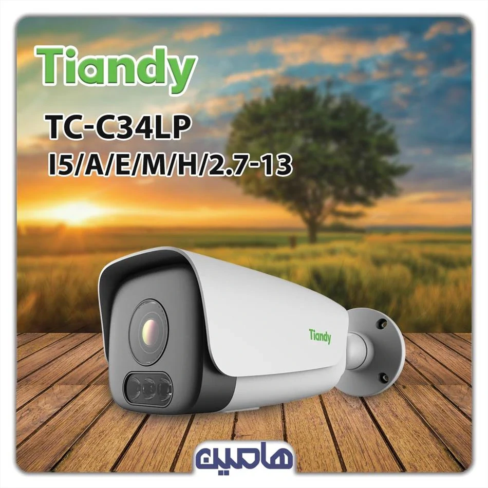 دوربین مداربسته تحت شبکه 4 مگاپیکسل تیاندی مدل TC-C34LP  