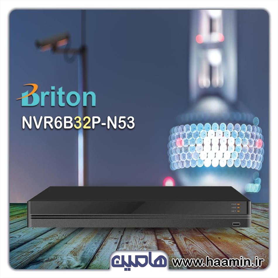 دستگاه ضبط تصویر 32 کانال برایتون مدل NVR-6B32P-N53