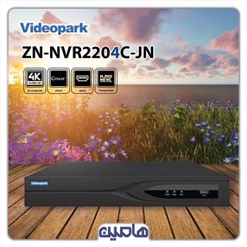 دستگاه ضبط تصویر 4 کانال ویدئوپارک مدل ZN-NVR2204C-JN