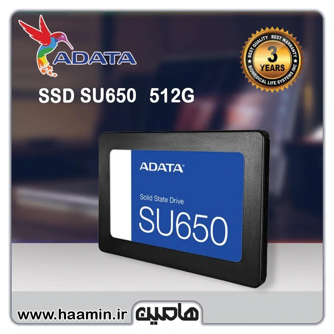 اس اس دی اینترنال ای دیتا  مدل  SU650 ظرفیت 512 گیگابایت