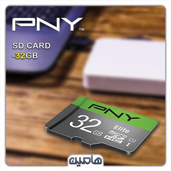 کارت حافظه MicroSD پی ان وای کلاس 10، ظرفیت 32 گیگابایت