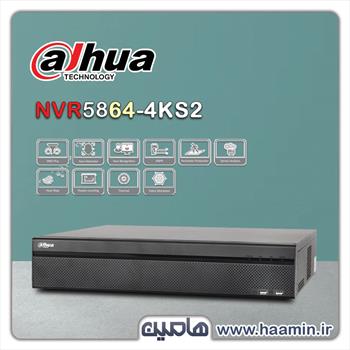 دستگاه ضبط تصویر 64 کانال داهوا مدلDHI-NVR5864-4KS2