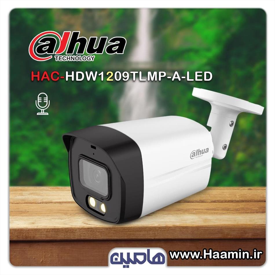 دوربین مداربسته 2 مگاپیکسل داهوا مدلHFW1209TLMP-A-LED