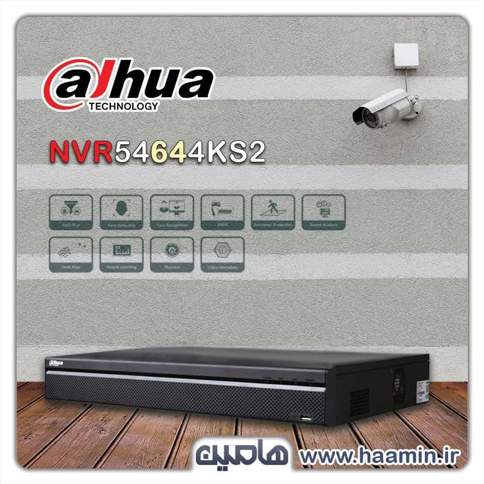 دستگاه ضبط تصویر 64 کانال داهوا مدلDH-NVR5464-4KS2