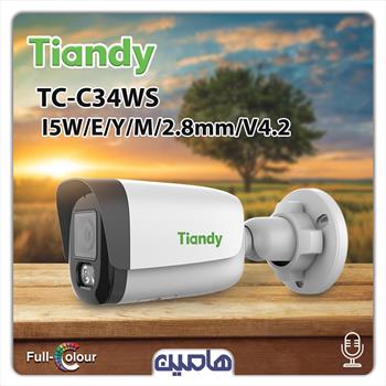 دوربین مداربسته تحت شبکه 4 مگاپیکسل تیاندی مدل TC-C34WS I5W/E/Y/M/2.8mm/V4.2