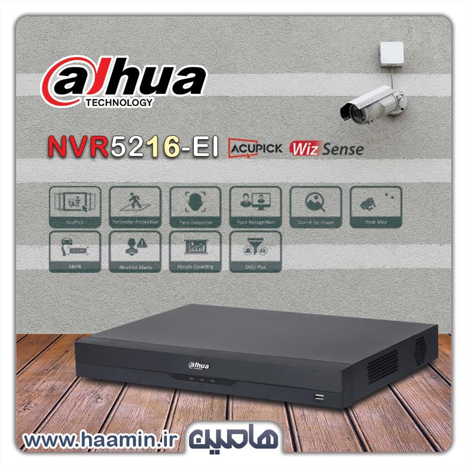دستگاه ضبط تصویر 16 کانال داهوا مدل DHI-NVR5216-EI