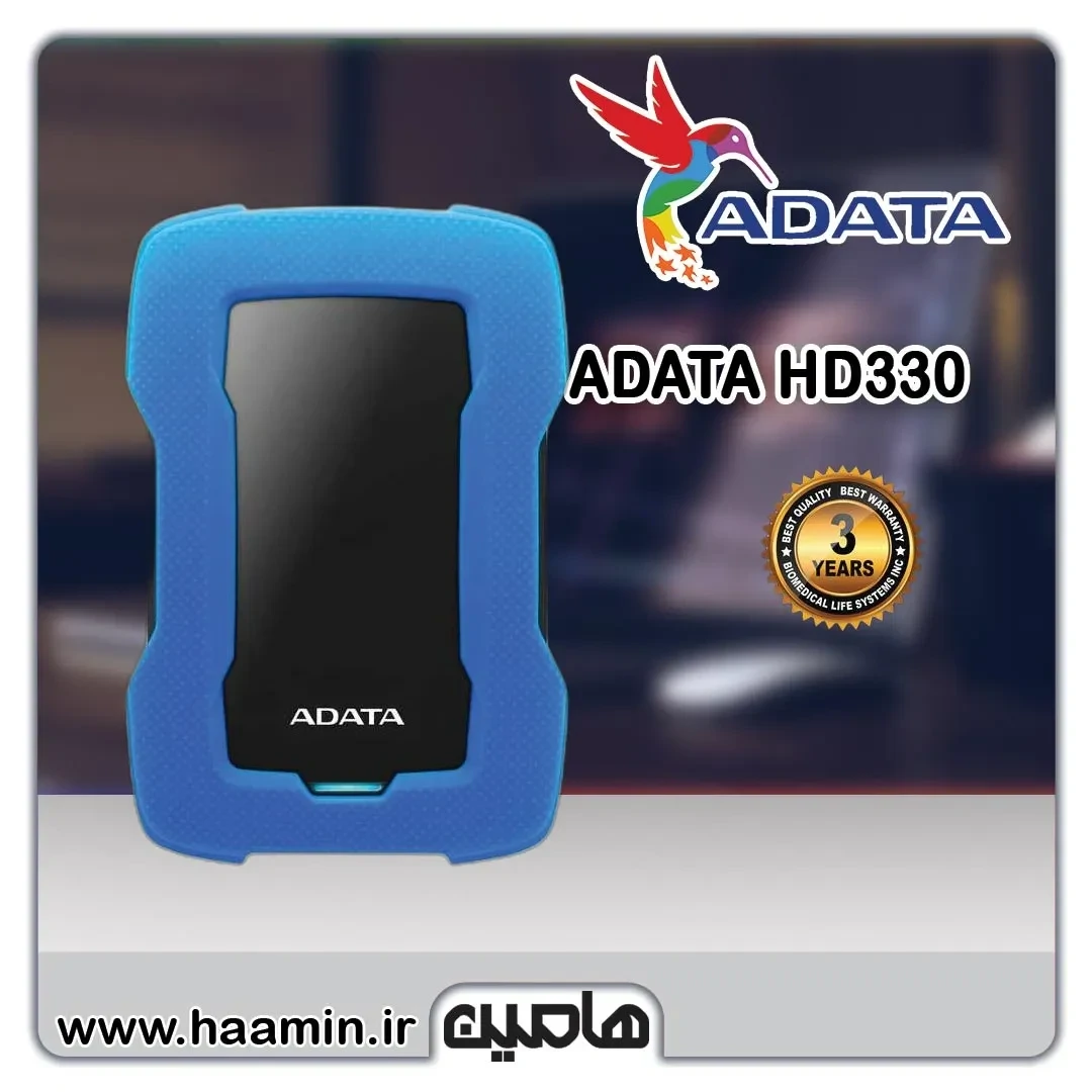 هارد اکسترنال ای دیتا مدل HD330 ظرفیت 2 ترابایت