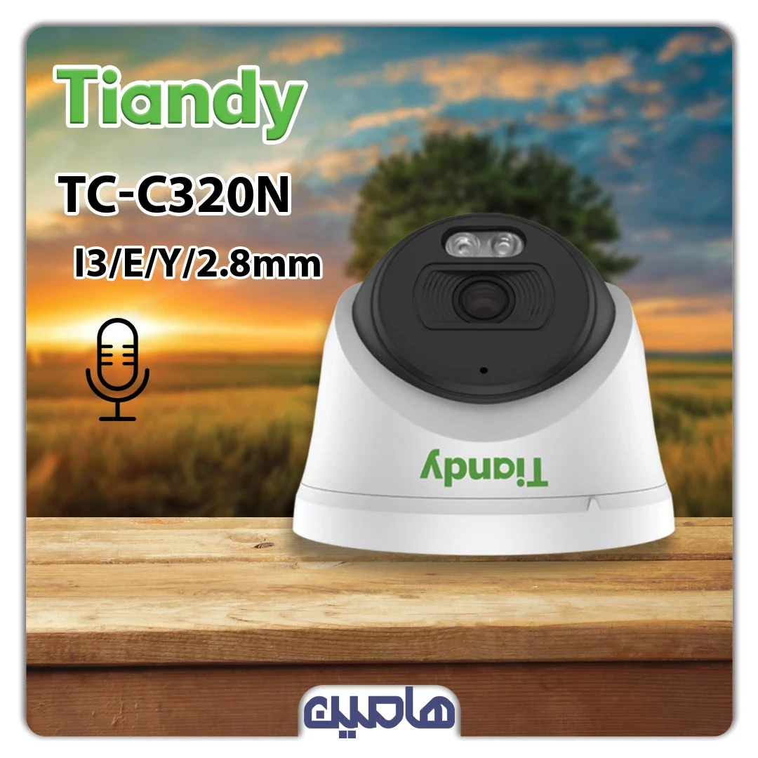 دوربین مداربسته تحت شبکه 2 مگاپیکسل سری AK تیاندی مدل TC-C320N