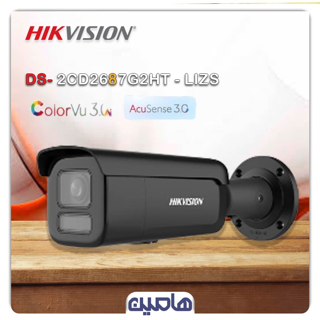 دوربین مداربسته تحت شبکه 8 مگاپیکسل هایک ویژن مدل DS-2CD2687G2HT-LIZS