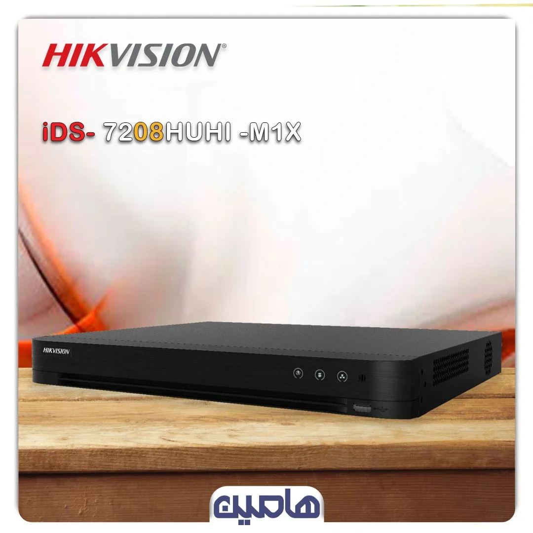 دستگاه ضبط تصاویر 8 کانال هایک ویژن مدل iDS-7208HUHI-M1/X