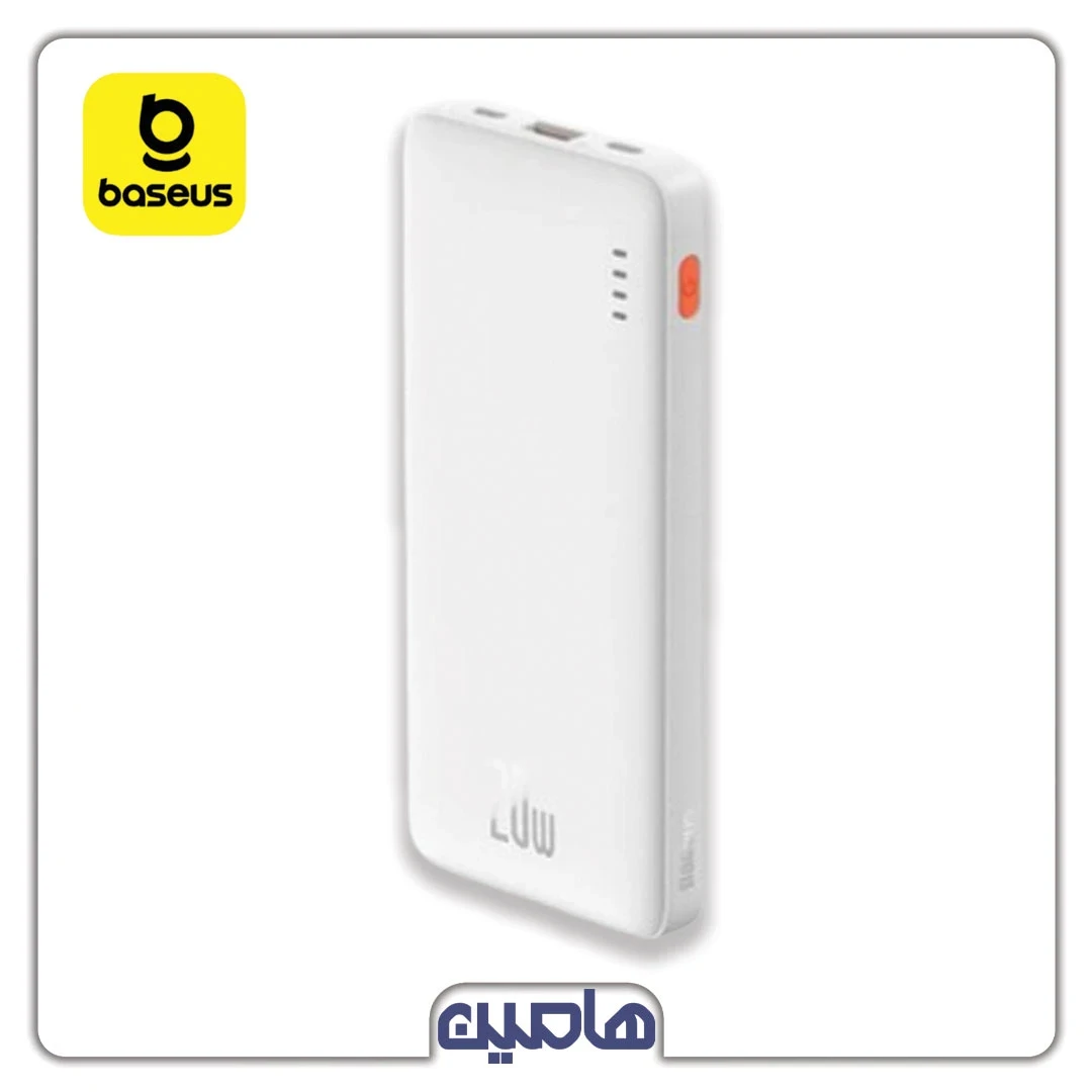 پاوربانک بیسوس مدل Airpow PPAP10 ظرفیت 10000 میلی آمپر با توان 20w