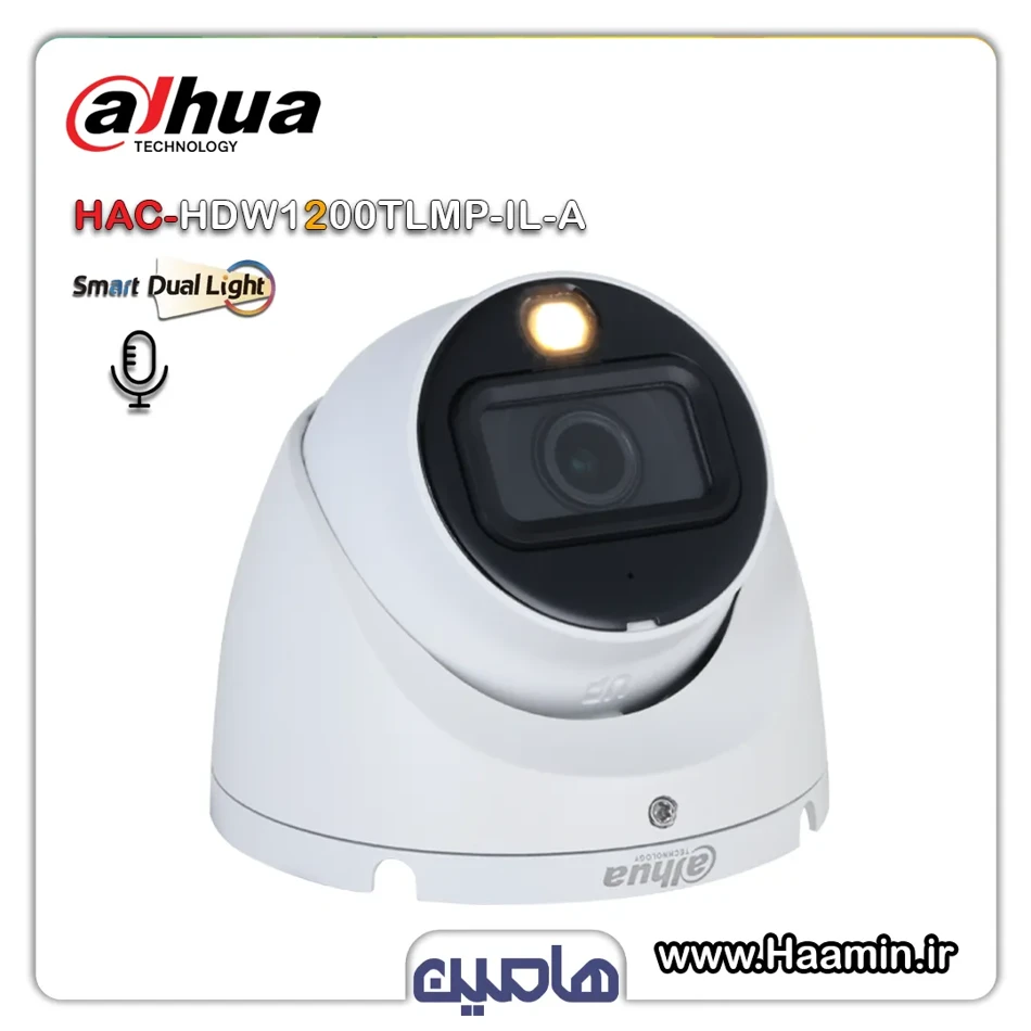 دوربین مداربسته 2 مگاپیکسل داهوا مدل DH-HAC HDW1200TLMP-IL-A