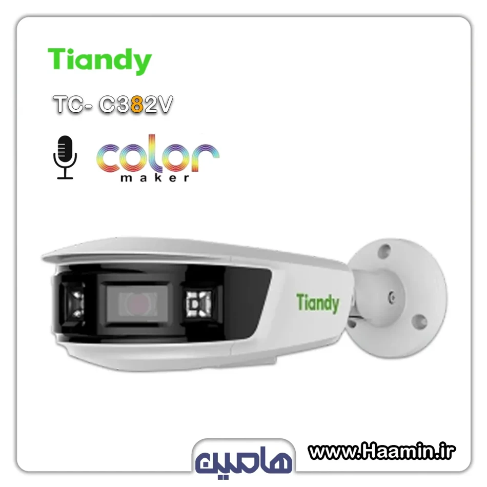 دوربین مداربسته تحت شبکه 8 مگاپیکسل تیاندی مدل TC-C382V