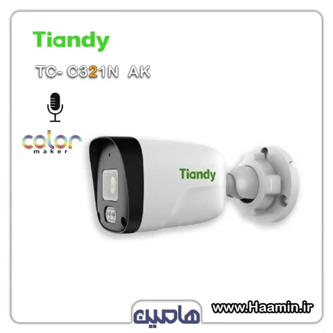 دوربین مداربسته تحت شبکه دو مگاپیکسل AK تیاندی مدل دوال لایت TC-C321N 