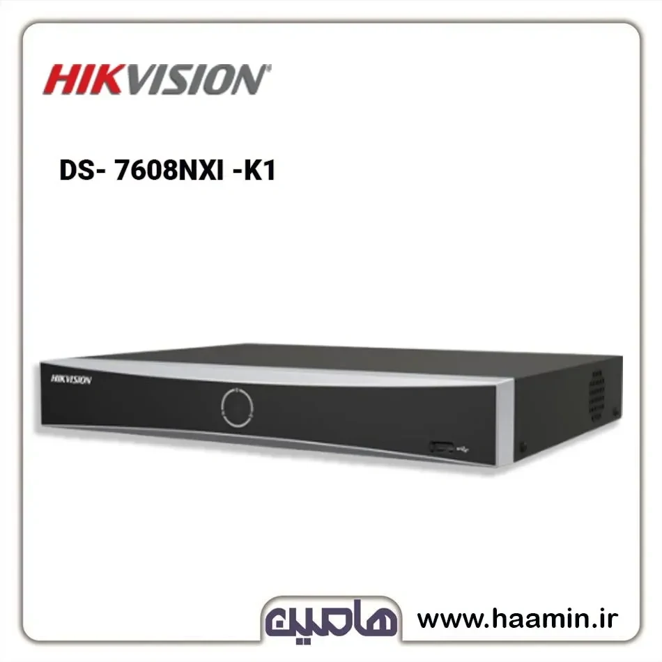 دستگاه ضبط تصاویر 8 کانال هایک ویژن مدل DS-7608NXI-K1