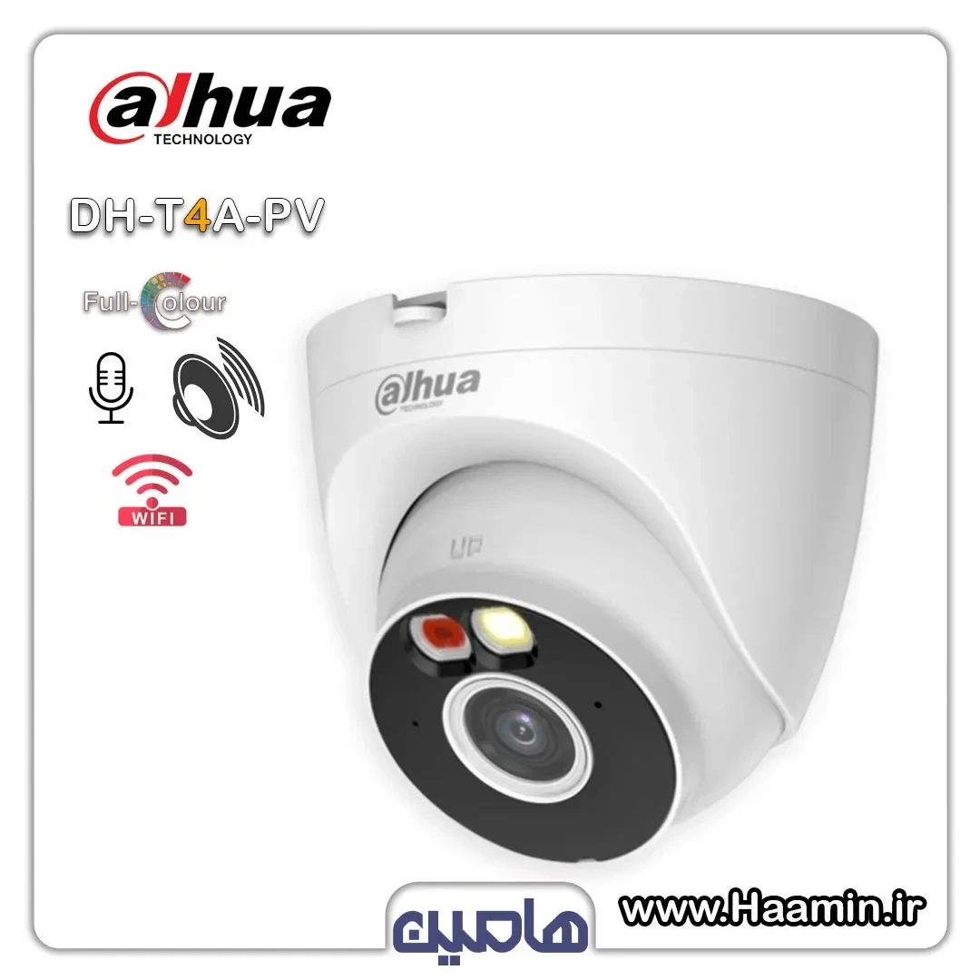 دوربین مداربسته وای فای  4مگاپیکسل داهوا مدل DH-T4A-PV