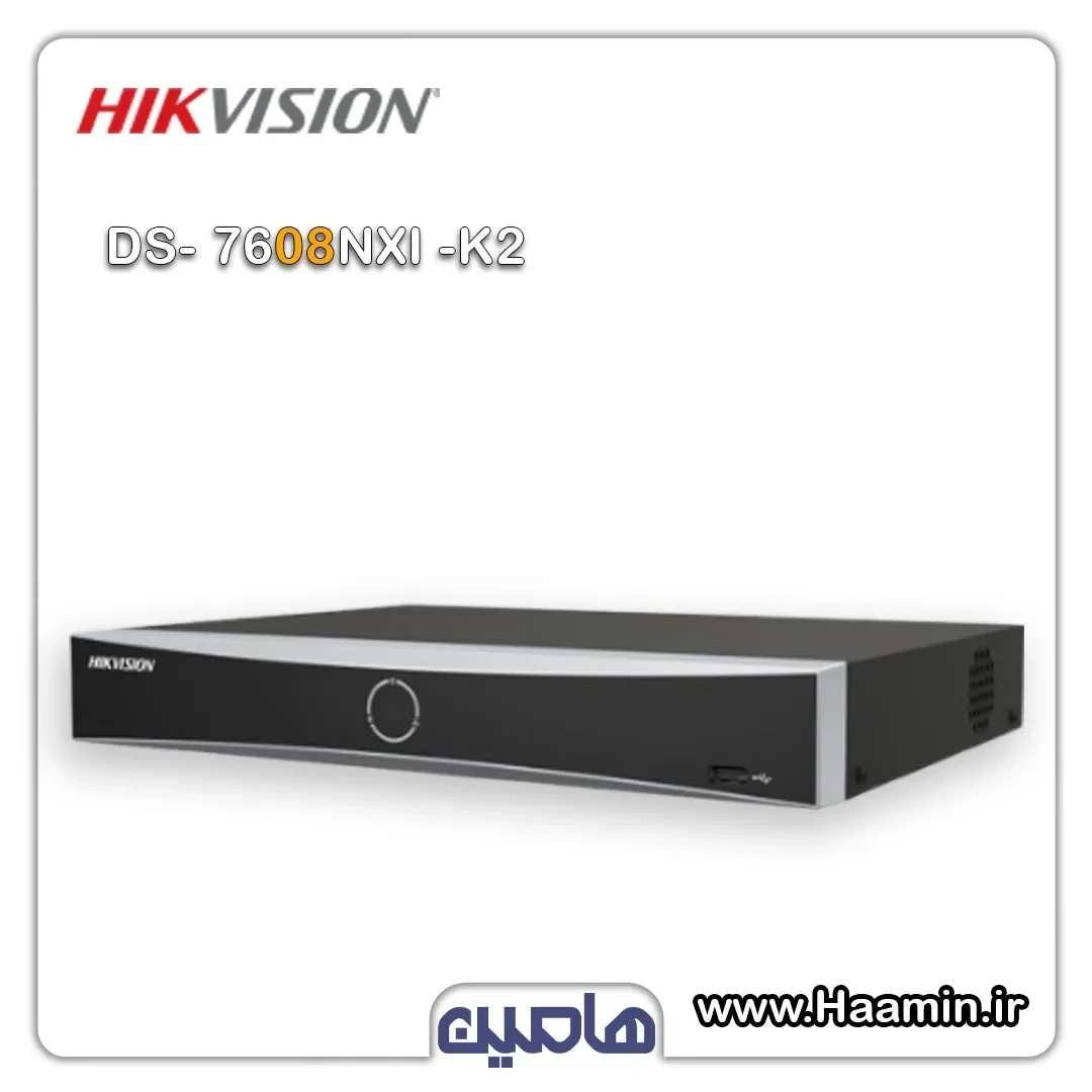 دستگاه ضبط تصاویر 8 کانال هایک ویژن مدل DS-7608NXI-K2