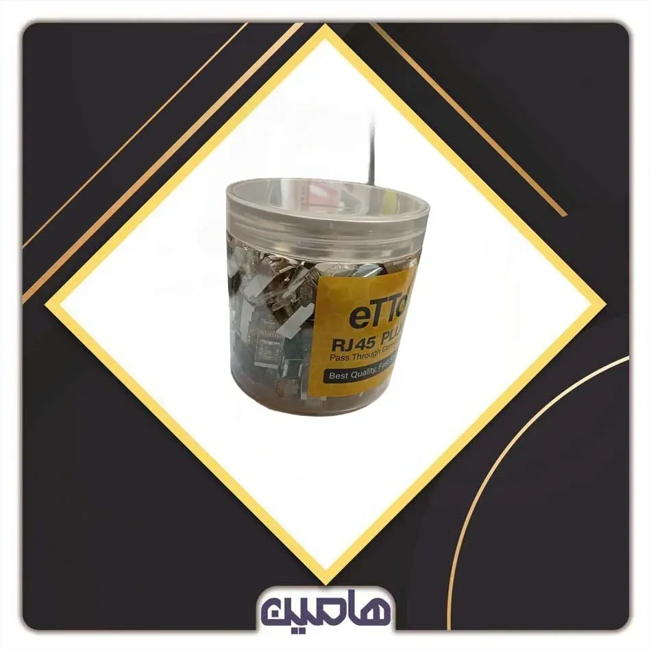 سوکت شبکه میانگذر فلزی SFTP ( 100 عددی)