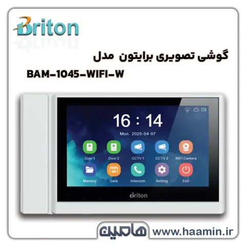 گوشی تصویری وای فای برایتون مدل BAM-1045-WIFI