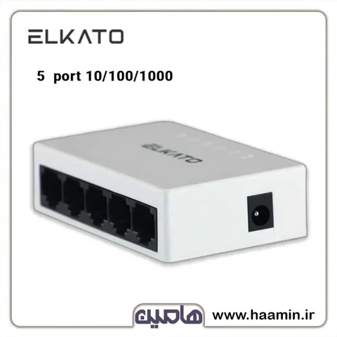 سوئیچ شبکه 5 پورت الکاتو مدل EL-1SGL050N