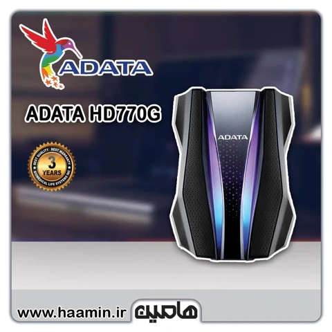 هارد اکسترنال ای دیتا مدل HD770G ظرفیت 2 ترابایت