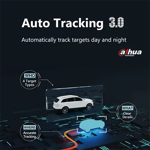 تکنولوژی ردیابی خودکار 3 در دوربین‌های مداربسته داهوا