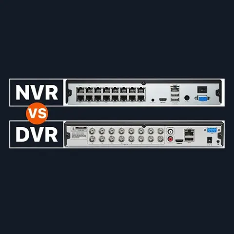 تفاوت دستگاه  DVR و NVR